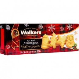 WALKERS FESTIVE SHAPES 125G