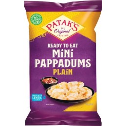 PATAK PAPPADUM PLAIN 75G