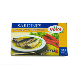 la nova chilli sardines 125g