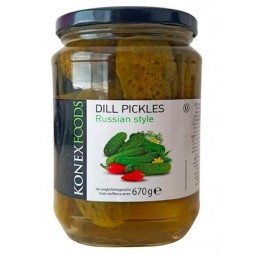 KONEX RUSS DILL PICKLES 670G