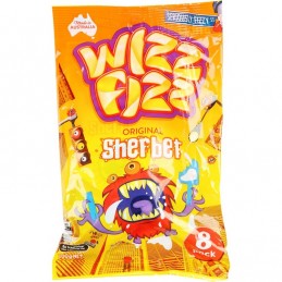 WIZZ FIZZ SHERB 8 PACK 100g