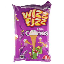 WIZZ FIZZ SHERB CONES 70G