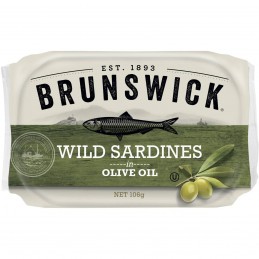 brunswick wild sardines 106g