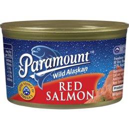 paramount red salmon 210g