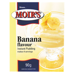 MOIR'S INST.PUDDING BANANA 90G