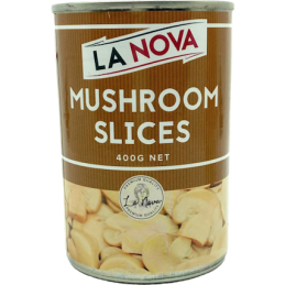 LA NOVA MUSHROOM SLICES 400G