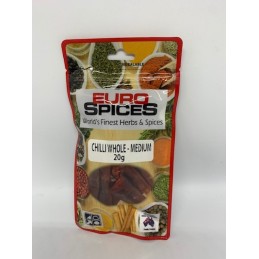 EURO SPICE CHILLI WH MED 20G