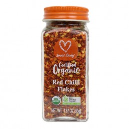 LB ORG RED CHILLI FLAKES 53G