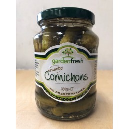 GF CORNICHONS CRUNCHY 360g