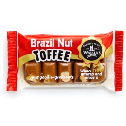 walkers brazil nut toffee 100g