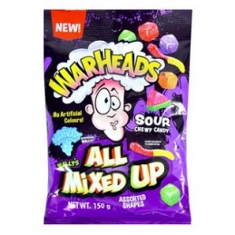 WARHEADS SOUR MIXED 150G