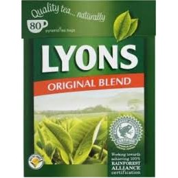 LYONS TEA BAGS 116G