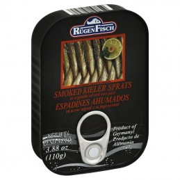 RF smoked sprats/oil 110g