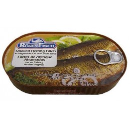 RF SMOKED HERRING IN OIL 190g