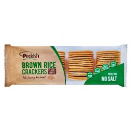 PECKISH BROWN RICE ORIG 100G