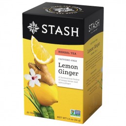 Stash Lemon Ginger Herbal Tea