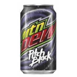 MT DEW PITCH BLACK 355ML