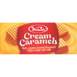 WILSON CREAM CARAMELS 64G