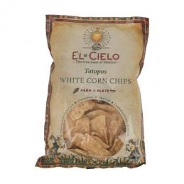 el cielo white corn chips 250