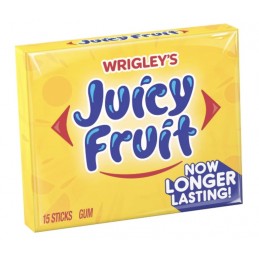 WRIGLEY JUICY FRUIT 15sticks