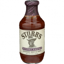 Stubbs sticky bbq sauce 510g