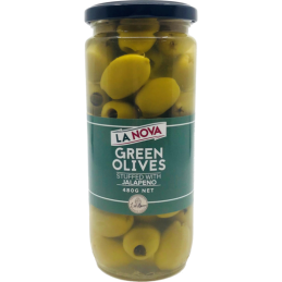La Nova - Green Olives 480g
