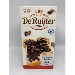 DE RUIJ DARK CHOC FLAKES 300G