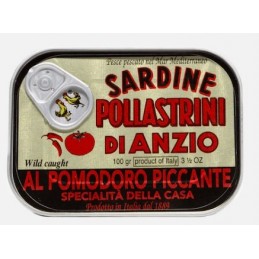 POLLAS. SARDINES O/O 100g