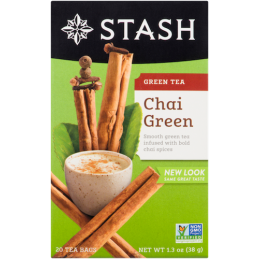 STASH CHAI GREEN TEA 38G