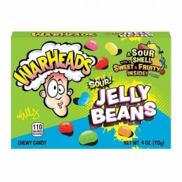 WARHEADS JELLY BEANS 113g