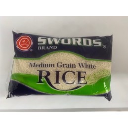 Swords Med Grain White Rice 1k