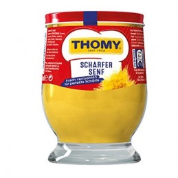 thomy hot mustard 250ml