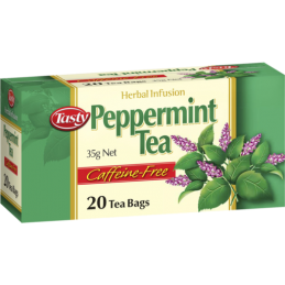 Tasty Peppermint Tea, 20 Bag