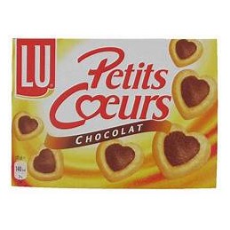 LU PETITS COEURS CHOC 125g