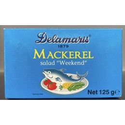 DEL M MACKEREL WEEKEND 125g