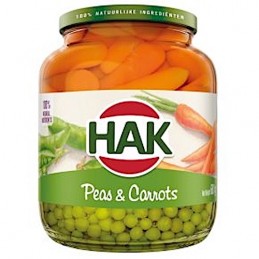 HAK DUTCH PEAS/CARR 350g