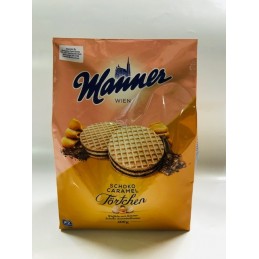 Manners - Caramel Wafer 400g