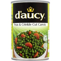 D'AUCY PEAS & CARROTS 400G