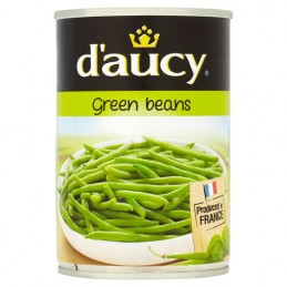 D'AUCY GREEN BEANS 400G