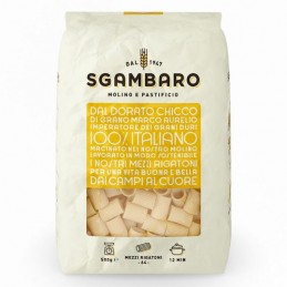 SGAMBARO MEZZI RIGATONI 500G