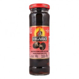 FIGARO OLIVES BLK PIT 142G