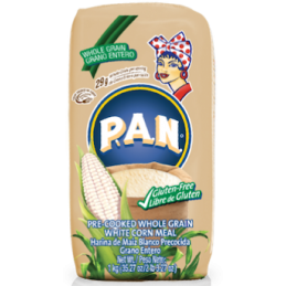 PAN CORN MEAL WHOLE GR 1KG