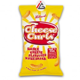 WILLARDS CHEESE CURL 150G