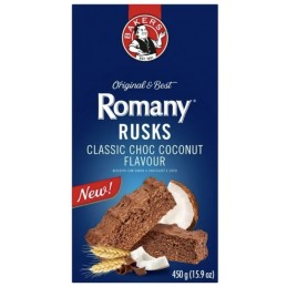 BAKERS ROMANY RUSKS 450G