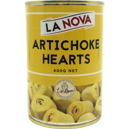 LA NOVA ARTICHOKES HEARTS 400G