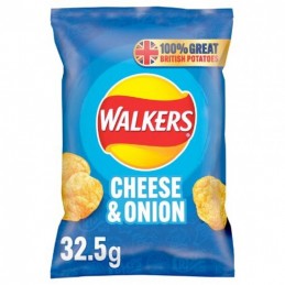 WALKERS CHEESE& ONION CHIPS...