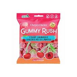 GUMMY RUSH FIZZY CHERRY 90G