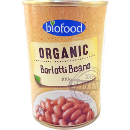 BIO BORLOTTI BEANS 400G