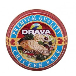 DRAVA CHICKEN PATE 95G