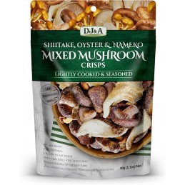 DJ&A MIXED MUSHROOM CRISPS 65G